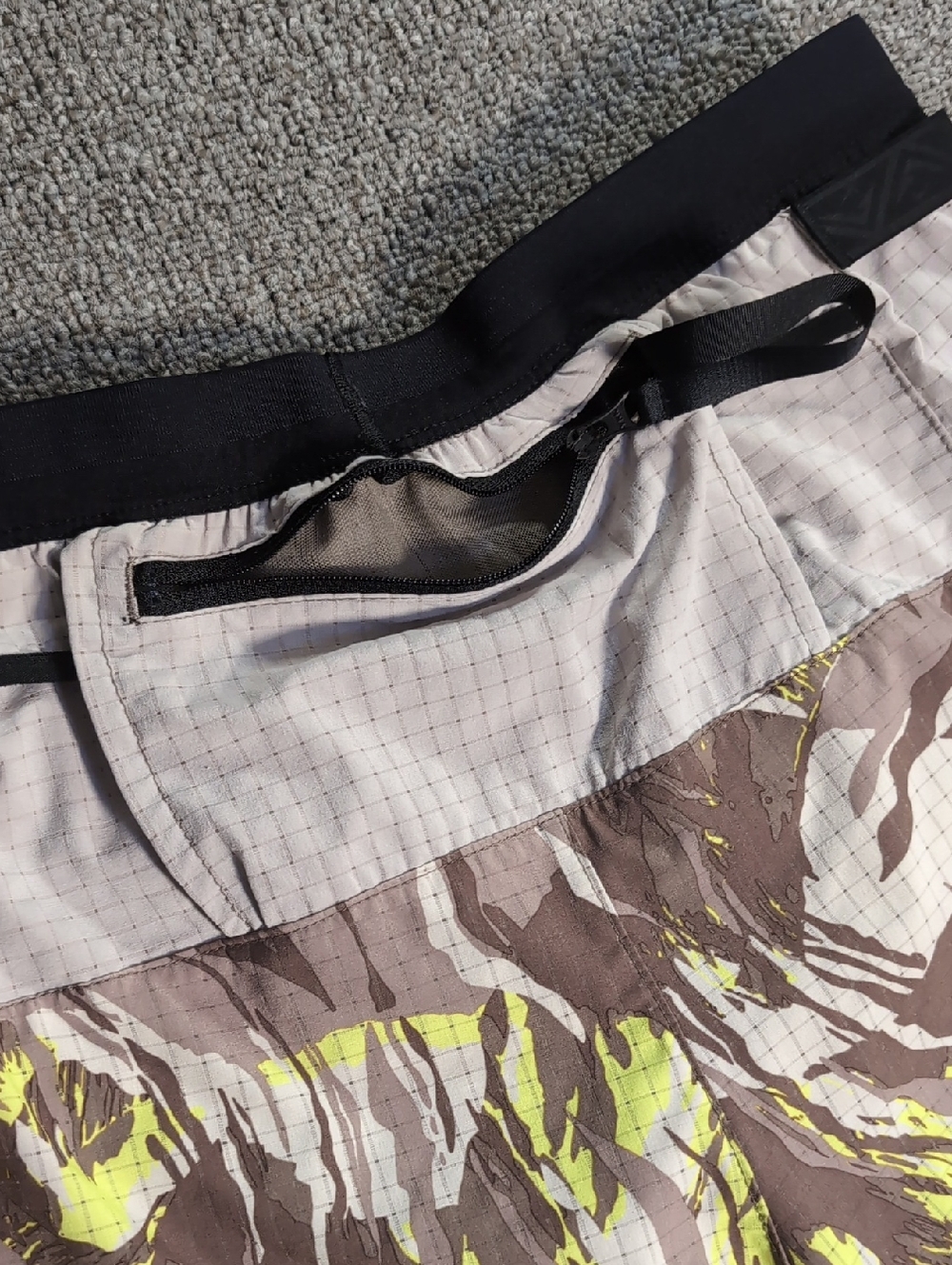 Nike Trail Dri-FIT Flex Stride 5" Brief-Lined Shorts Camo Trail Running Size S - Picture 8 of 13